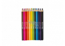 Colorino Jumbo crayons, triangular 12 colors