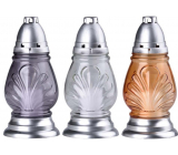 Bolsius Glass lamp Leaf 24,5 cm 20 hours 65 g various colours