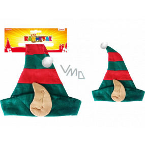 Rappa Christmas Elf hat with ears for adults 1 piece