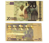 Talisman Gold plastic banknote 20 EUR