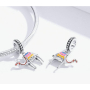 Sterling silver 925 Camel, travel bracelet pendant