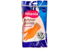 Niteola rubber gloves size S/7 1 pair