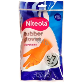 Niteola rubber gloves size S/7 1 pair, after expiration