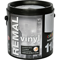 REMAL Vinyl Color Matt washable paint for walls, 110 dove grey, 3.2 kg