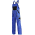BAL Luxy Robin Work Overalls, Blue-Black, Women, Size 58