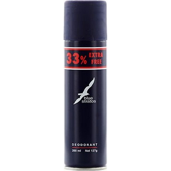 Blue Stratos deodorant spray for men 200 ml
