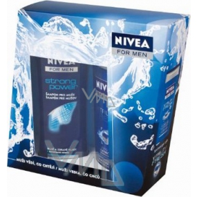Nivea Men Kazvitality shampoo 250 ml + shower gel 250 ml cosmetic set