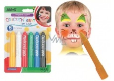 Amos Face Deco Face and body paint set of 6 colors