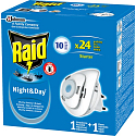 Raid Night & Day electric vaporizer against mosquitoes and flies 1 machine, 1 refill