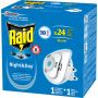 Raid Night & Day electric vaporizer against mosquitoes and flies 1 machine, 1 refill