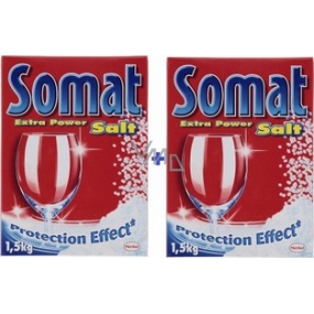 Somat dishwasher salt with protective effect of 2 x 1.5 kg