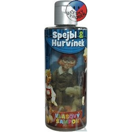 Bohemia Gifts Kids Spejbl and Hurvínek strawberry hair shampoo 200 ml