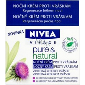 Nivea Visage Pure & Natural Wrinkle Night Cream 50 ml