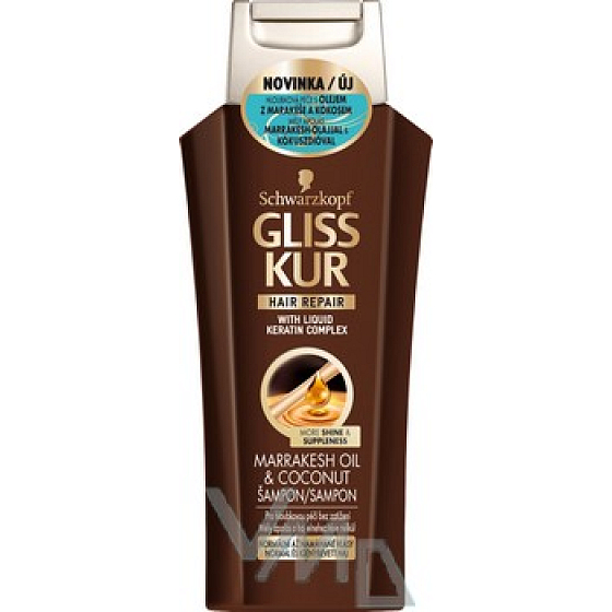Gliss Kur Marrakesh Oil & Coconut shampoo normal slightly damaged hair 250 ml