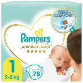 Pampers Premium Care 1 Newborn 2-5 kg diaper panties 78 pieces