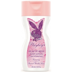 Playboy Play It Sexy body lotion for women 250 ml
