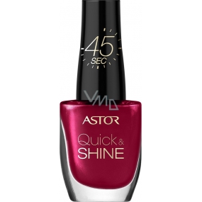 Astor Quick & Shine Nail Polish nail polish 301 Valentines Day 8 ml
