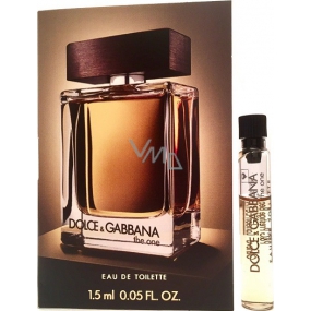 Dolce & Gabbana The One for Men eau de toilette 1.5 ml, vial