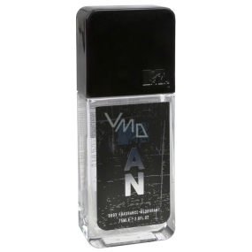 MTV Man perfumed deodorant glass for men 75 ml