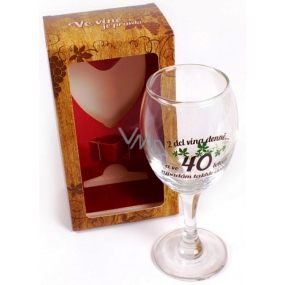 Albi Wine glass In 40 years 220 ml