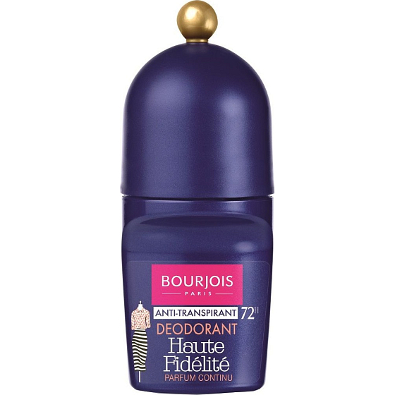 Bourjois High Trust 72-hour ball antiperspirant deodorant roll-on for women 50 ml