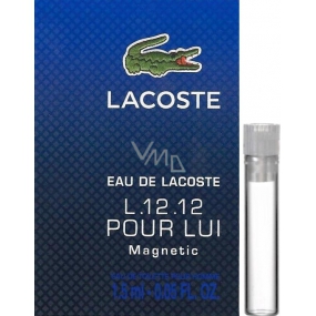 Lacoste Eau de Lacoste L.12.12 Pour Lui Magnetic Eau de Toilette for Men 1.5 ml, vial