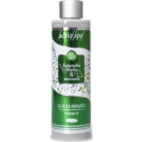 Adria Spa Lemon Grass & Orange intensive anti-cellulite massage oil 200 ml