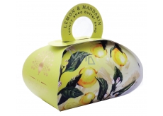 English Soap Citron & Mandarinka Přírodní parfémované mýdlo s bambuckým máslem 260g