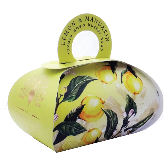 English Soap Lemon & Tangerine natural scented soap with shea butter 260 g