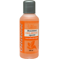 Hlubna Valea nail polish remover with apricot oil, 100 ml