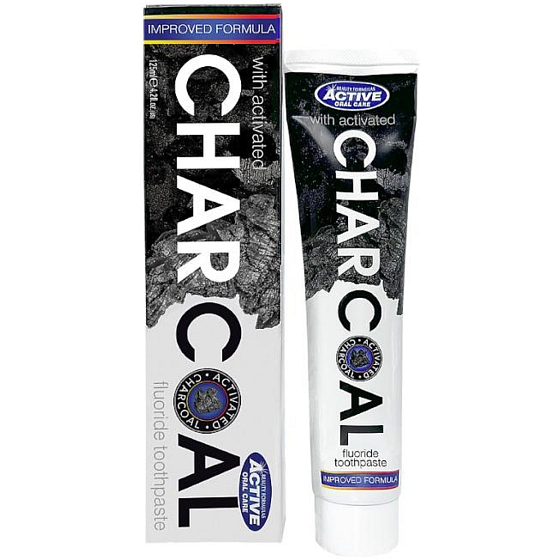 Beauty Formulas Charcoal toothpaste with activated charcoal 125 ml
