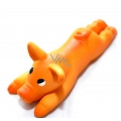 Trixie Latex Piggy whistling toy for dogs, length 13 cm