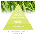 Millefiori Milano Go Lemon Grass - Lemon grass car scent black smells up to 2 months 54 g