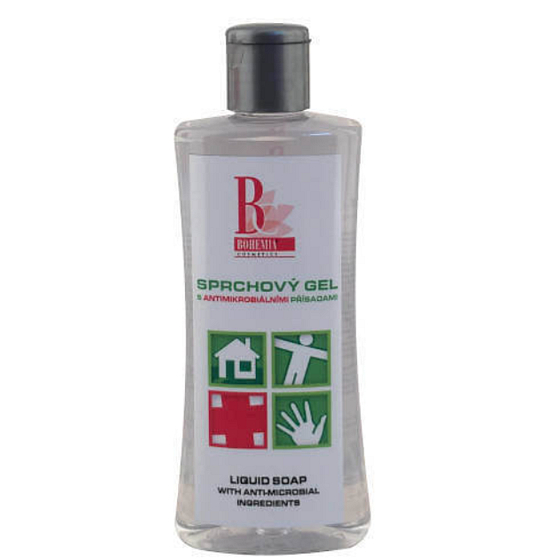 Bohemia Gifts Antimicrobial shower gel helps regulate the growth of microorganisms on the skin surface 250 ml