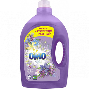 Omo Douceur de Fleurs et Jasmin universal gel for washing white and permanent color laundry 40 doses 2 l