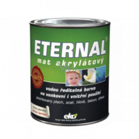 Austiste Eternal mat acrylic universal paint for wood, metal, concrete 09 dark brown 5 kg