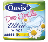 Oasis Ultra Wings Deo Camomile ultra thin perfumed sanitary napkins with wings 9 pieces