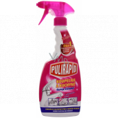 Pulirapid Bathroom and Kitchen Limescale Remover with Natural Vinegar Spray 500 ml