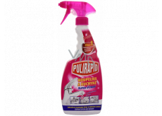 Pulirapid Bathroom and kitchen limescale remover with natural vinegar spray 500 ml