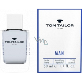Tom Tailor Man Eau de Toilette for Men 50 ml