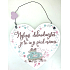 Nekupto Large sign The best adventure 17 x 15 x 0.5 cm