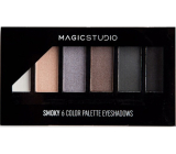 My Magic Studio Smoky Eyeshadow Palette 6 colours + applicator 6,3 g