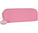 Apli Nordik Pencil case silicone pastel pink 185 x 75 x 55 mm