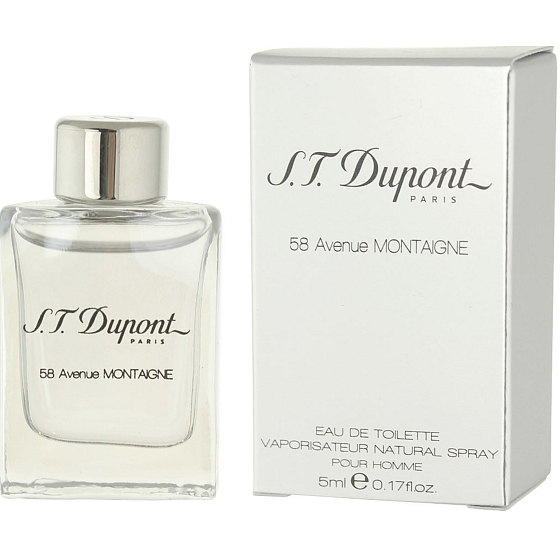 S.T. Dupont 58 Avenue Montaigne Eau de Toilette for men 5 ml, Miniature