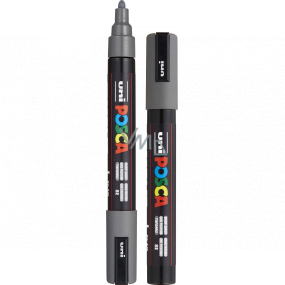 Posca Universal acrylic marker 1,8 - 2,5 mm Dark grey PC-5M