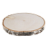 Slice of wood, smooth birch on both sides 14 - 16 cm