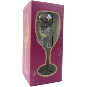Albi My Bar Wine glass For the woman of my heart 220 ml