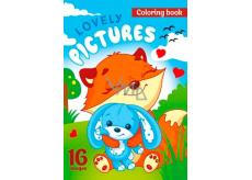 Ditipo Coloring book for children Lovely Pictures 16 pages A4 210 x 297 mm