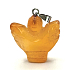 Calcite Angel, angel wings pendant natural stone hand cut 25 x 21 x 5 mm, intuition stone
