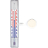 Spokar 2106 flat, window thermometer plastic, self-adhesive